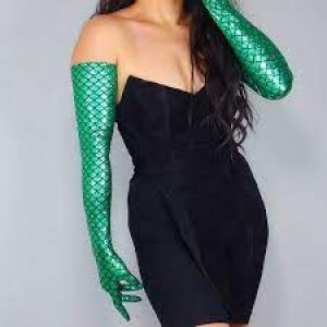 Gloves and Suspenders - Mermaid Gloves